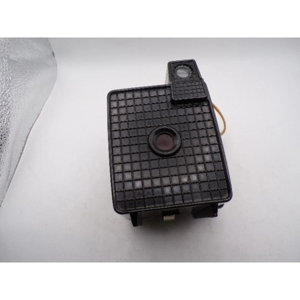 Vintage Imperial Debonair Box Camera Herbert‎ George Co Chicago Black Silver USA